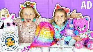 HUGE BUILD-A-BEAR SHOPPING HAUL  Fizz Sisters