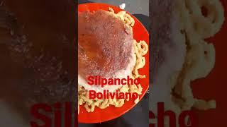 Kıyma ve galeta unu karışımı bir Bolivya yemeği. #Silpancho#