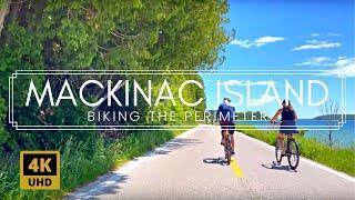 Biking Around the ENTIRE Outside of Mackinac Island  8.2 miles of stunning views & a peaceful ride