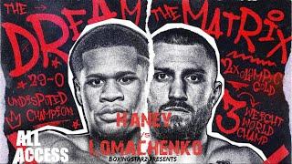 Devin Haney vs Vasyl Lomachenko  TALE OF THE FIGHT UNDISPUTED