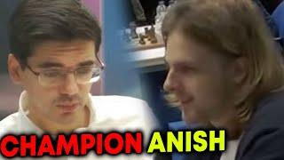 Anish Giri WINS the 2023 TATA STEEL CHESS After Beating Rapport in the Final Round