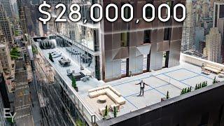 Inside a $28000000 NYC Apartment with a Private Pickle Ball Court