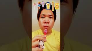 Eating candy and drinks from Chupa Chups  #mukbang #fypシ #fypage #fyp #candy