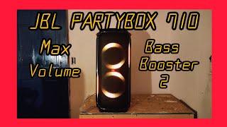 JBL partybox 710 max volume bass booster 2