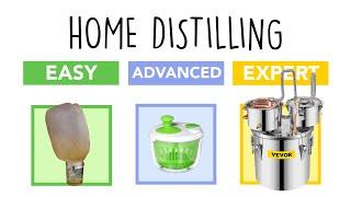 Distilling at home Three ways to make high ABV spirits