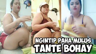 NGINTIP PAHA MULUS TANTE SUPER MONTOK BIG  TANTE STW ENAK