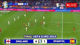  LIVE - Inggris Vs Spanyol  Final UEFA EURO 2024  England Vs Spain Lamine Yamal & Kane Finals