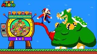 Mario vs the Giant Super FAT Bowser Maze  Can Mario save Bowser?  Game Animation