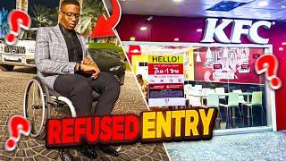 Lagos International Airports KFC DISCRIMINATES against DISABLED PEOPLE