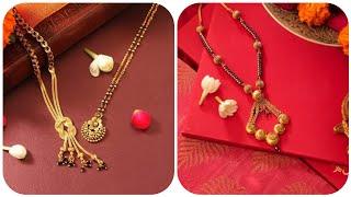 Latest gold mangalsutra designs