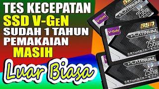 TES KECEPATAN SSD VGEN read ssd vgen write ssd vgen platinum ssd murah terbaik