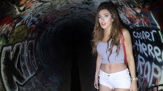 I TOOK MOLLY TO THE HAUNTED TUNNEL... **SHE CRIED**  FaZe Rug