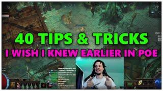 PoE 40 Path of Exile Tips & Tricks - Things I wish I knew earlier - Stream Highlights #658