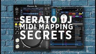 Serato DJ MIDI Mapping for Jogwheels Touch Strips and Modifiers