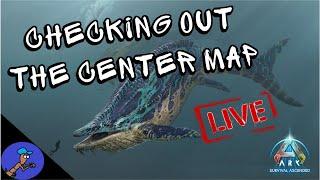 Exploring the NEW Center Map in Ark Survival Ascended First Impressions & Gameplay