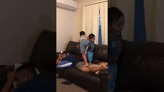 How to massage daddy’s back