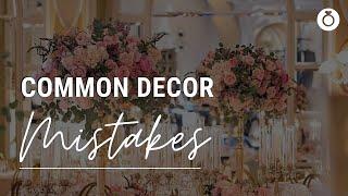 10 Common Wedding Decor Styling MISTAKES & How To Avoid Or FIX Them  Planning A Wedding In Ghana