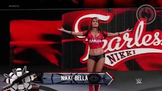 WWE 2K17 NIKKI BELLA AND PAIGE NEW ENTRANCE
