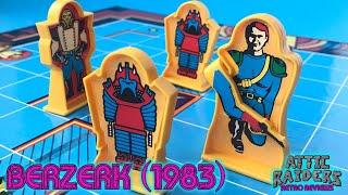 Berzerk 1983 by MB Games - Arcade Vintage Board Game Review