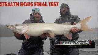 Late Fall Muskies on Lake Vermilion w Luke Ronnestrand NEW STEALTH RODS COMING SOON