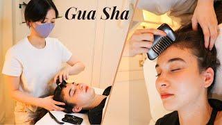 I got Three types of Gua Sha Scalp Massages by Japanese Pro ASMR