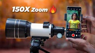 CRAZY 150X ZOOM Telescope Lens for Mobile Camera - Balaram Photography