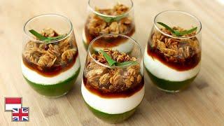 Gurih Nikmat Resep BUBUR SUMSUM Jelly Pandan dan Oat Cocok Untuk Takjil & Keluarga.