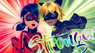 Miraculous Ladybug and Chat Noir —StrongerСильнее Freaky Fortune Song FULL AMV