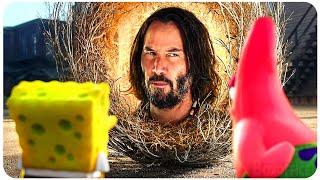 Keanu Reevess Challenge - THE SPONGEBOB MOVIE Scene ᴴᴰ