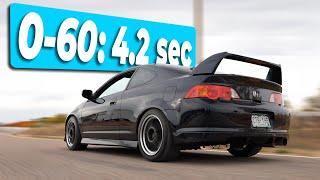 AWD IS INSANE + Full Exhaust For The Turbo Rsx Build  Sounds ROWDY 