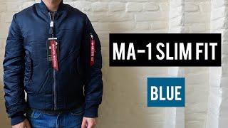 Обзор куртки пилота Alpha Industries MA-1 Slim fit Flight Jacket от AlphaInd.ru