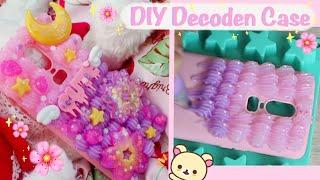  DIY Magical Girl Decoden Case  Tutorial with jelly silicone whip 