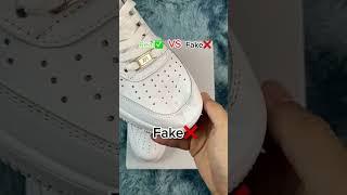 Nike Air Force 1 Real VS Fake