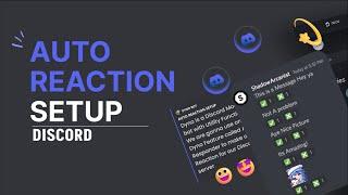 Discord Auto Reaction Setup Tutorial  2022