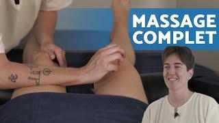Comment faire un massage complet du corps ️ relaxant