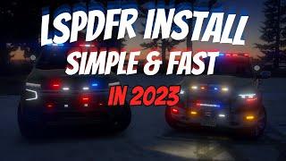 How To Install LSPDFR In 2023  Become A Cop In GTA 5