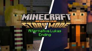 Minecraft Story Mode - Rare Lukas Ending ALTERNATIVES