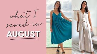 Everything I Made In August  Sewing My Handmade Wardrobe