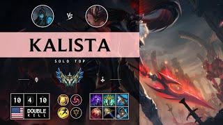 Kalista Top vs Malphite - NA Challenger Patch 14.13