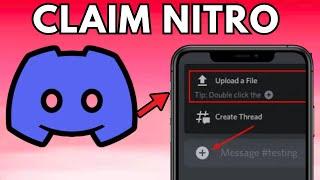How To Get DISCORD NITRO For FREE UPDATED METHOD 2024