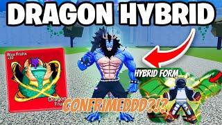 WHATTT?? Blox Fruits DRAGON FRUIT REWORK HYBRID TRANFORMATION LEAKSS INSANE?