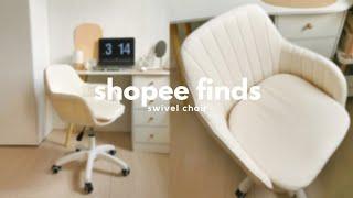 shorts • shopee finds affordable office chair swivel chair with links