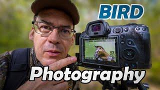 HOW TO PHOTOGRAPH SMALL BIRDS  PHOTOGRAPHY top pro tips using my Canon R5