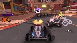 Nickelodeon Kart Racers PS4 Gameplay