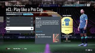 eCL Play Like a Pro Cup Objectives FIFA 23