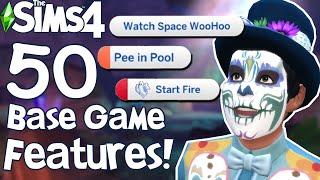 The Sims 4 50 BASE GAME FEATURES You Might Not Know