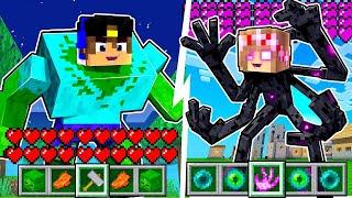 Minecraft lekin  JONZODLAR va SUPER BOSSLARGA aylnib Qanday oynash kerak Minecraftda Trolling Tuzoq