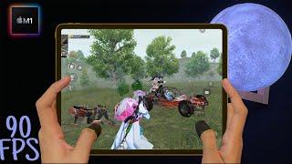 New iPad Pro 2021 Pubg Mobile  Full HandCam  4 Finger + Full Gyro  90 FPS  Thanatos Gaming