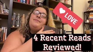Playing Catch-up with 4 Book Reviews