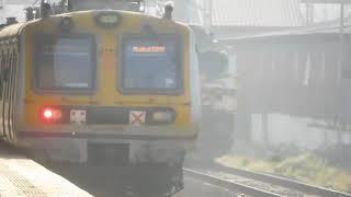 Train Flying & RAILFANS Screaming  CR Rajdhani 4th Birthday Run